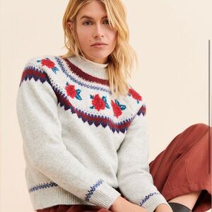 Cozy chic Nordic sweater